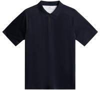 J Lindeberg Golf Nero Polo JL Marine Moyen Male