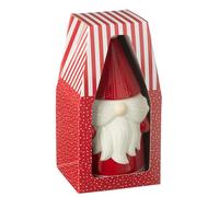 J-Line Boîte à biscuits en céramique dans une boîte cadeau Rouge