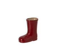 J-line Botte décorative - Porcelaine - Rouge foncé - Small