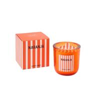 J-Line Bougie Parfumée Naranja - Mandarin Moments - Verre - Orange - Small