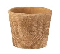 J-Line cache-pot Bistro - ciment - naturel - 2 pièces - Ø 12.5 cm
