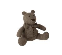 J-Line cale-Porte Ours - Polyester - Marron