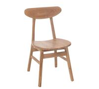 J-Line Chaise Sofia Bois DE Teck Naturel