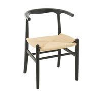 J-Line Chaise Toon Bois DE HETRE/Corde Noir