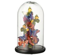 J-Line Cloche Papillon en Verre et Papier - Grand