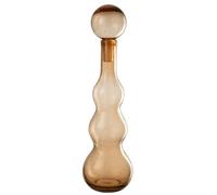 J-Line décoration Bouteille + Bouchon Carol - Verre - Large