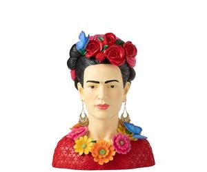 J-Line décoration Buste Frida Kahlo - polyrésine - Mix - Large