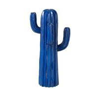 J-Line décoration Cactus - polyrésine - Bleu - Large