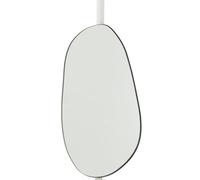 J-Line Miroir Mural Extreme en Fer - Noir - Grand Format