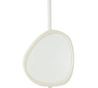 J-Line Miroir Mural Moderne en MDF/Miroir Blanc Medium