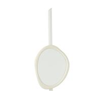 J-Line Miroir Mural Moderne en MDF/Miroir Blanc Small