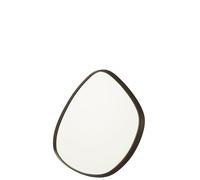 J-Line Miroir Suspendu en MDF Marron foncé - Petit Format