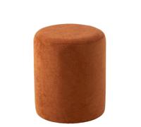 J-Line Pouf - MDF - Orange Foncãƒ©