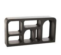 J-Line Table Console Black Cognac