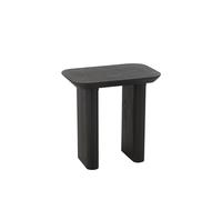 J-Line Table Console Black Cognac