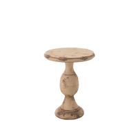 J-Line Table D'appoint Extérieure Antique - polyrésine - Beige