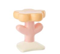 J-Line Table D'appoint Fleur Ella Fibre de Verre - polyrésine - Multicolore