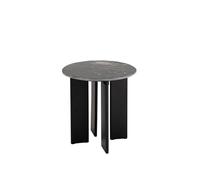 J-Line Table D'appoint Mathilde Marbre - Pierre - Noir