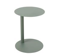 J-Line Table d'appoint Ronde en métal Vert