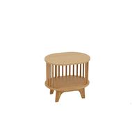 Table de Chevet en Bambou "Live" 46cm Naturel Marron