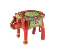 J-Line Tabouret éléphant Mumbai en Bois de Mangue