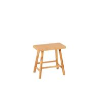 J-Line Tabouret Rectangle - rotin/Bois - Naturel