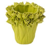 J-Line vase Ambrosia - céramique - vert - small - Ø 20.5 cm