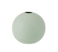 J-Line Vase Boule Ceramique Vert Pastel Large