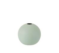 J-Line Vase Boule Ceramique Vert Pastel Medium