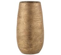J-Line Vase irrégulier rugueux - Céramique - Doré - Large