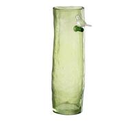 J-Line vase Long Oiseau - verre - vert - large - 32 cm de hauteur