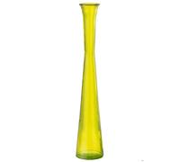 J-Line vase Tube - verre - jaune - 51 cm de hauteur