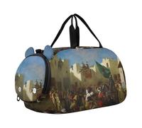 J. M. W. Turner Sac de sport à porter avec motif Venice Dogana San Giorgio Maggiore pour garçons et tout-petits, Tableau Eugène Delacroix, Classique