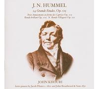 J.N. Hummel : 24 Grande Études, Op. 125, etc.