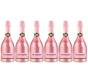 J.P. Chenet - Ice Edition Vin Mousseux Rosé Demi-sec, France (6 x 0.75 L)