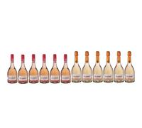 J.P. Chenet So Free - Vin rosé sans alcool - Sans arômes ajoutés(6 x 0.75 l) & So Free Sparkling Chardonnay Vin blanc pétillant sans alcool - Sans arômes ajoutés, goût authentique(6 x 0.75 L)