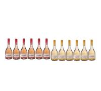 J.P. Chenet So Free - Vin rosé sans alcool - Sans arômes ajoutés, goût authentique (6 x 0.75 l) & So Free Chardonnay Vin blanc sans alcool - Sans arômes ajoutés, goût authentique(6 x 0.75 L)