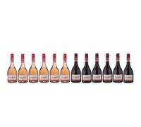 J.P. Chenet So Free - Vin rosé sans alcool - Sans arômes ajoutés, goût authentique - Origine : France (6 x 0.75 l) & So Free Cabernet Syrah Vin rouge sans alcool - Sans arômes ajoutés(6 x 0.75 L)
