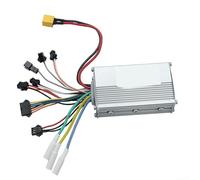 J&P Contrôleur de scooter, 36 V/48 V/52 V/60 V pour scooter électrique, contrôleur de moteur sans balais pour tableau de bord sans câblage pour écran de scooter électrique (48 V 25 A)