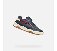 Baskets basses enfant garcons Geox J PERTH BOY Bleu 30