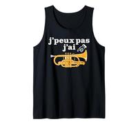 J’Peux Pas est Humour Cornet à Pistons Drôle de Brass Band Débardeur