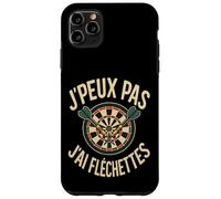 J’Peux Pas J’AI Fléchettes - Design Vintage Joueur de Darts Coque pour iPhone 11 Pro Max