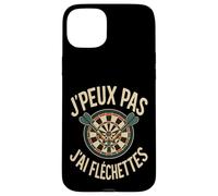 J’Peux Pas J’AI Fléchettes - Design Vintage Joueur de Darts Coque pour iPhone 15 Plus