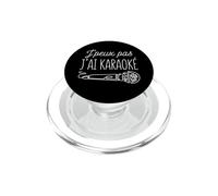 J’Peux Pas J’AI Karaoké Humour Chanson Musique Chant Micro PopSockets PopGrip pour MagSafe
