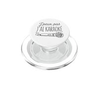 J’Peux Pas J’AI Karaoké Humour Chanson Musique Chant Micro PopSockets PopGrip pour MagSafe