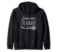 J’Peux Pas J’AI Karaoké Humour Chanson Musique Chant Micro Sweat à Capuche