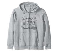 J’Peux Pas J’AI Karaoké Humour Chanson Musique Chant Micro Sweat à Capuche