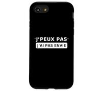 J’Peux Pas j’AI Pas Envie Humour flemme Sarcastique Coque pour iPhone SE (2020) / 7/8