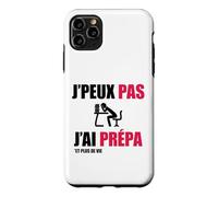 J’Peux Pas J’AI Prépa Humour Classe Préparatoire Examens Coque pour iPhone 11 Pro Max