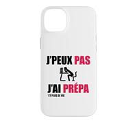 J’Peux Pas J’AI Prépa Humour Classe Préparatoire Examens Coque pour iPhone 14 Plus